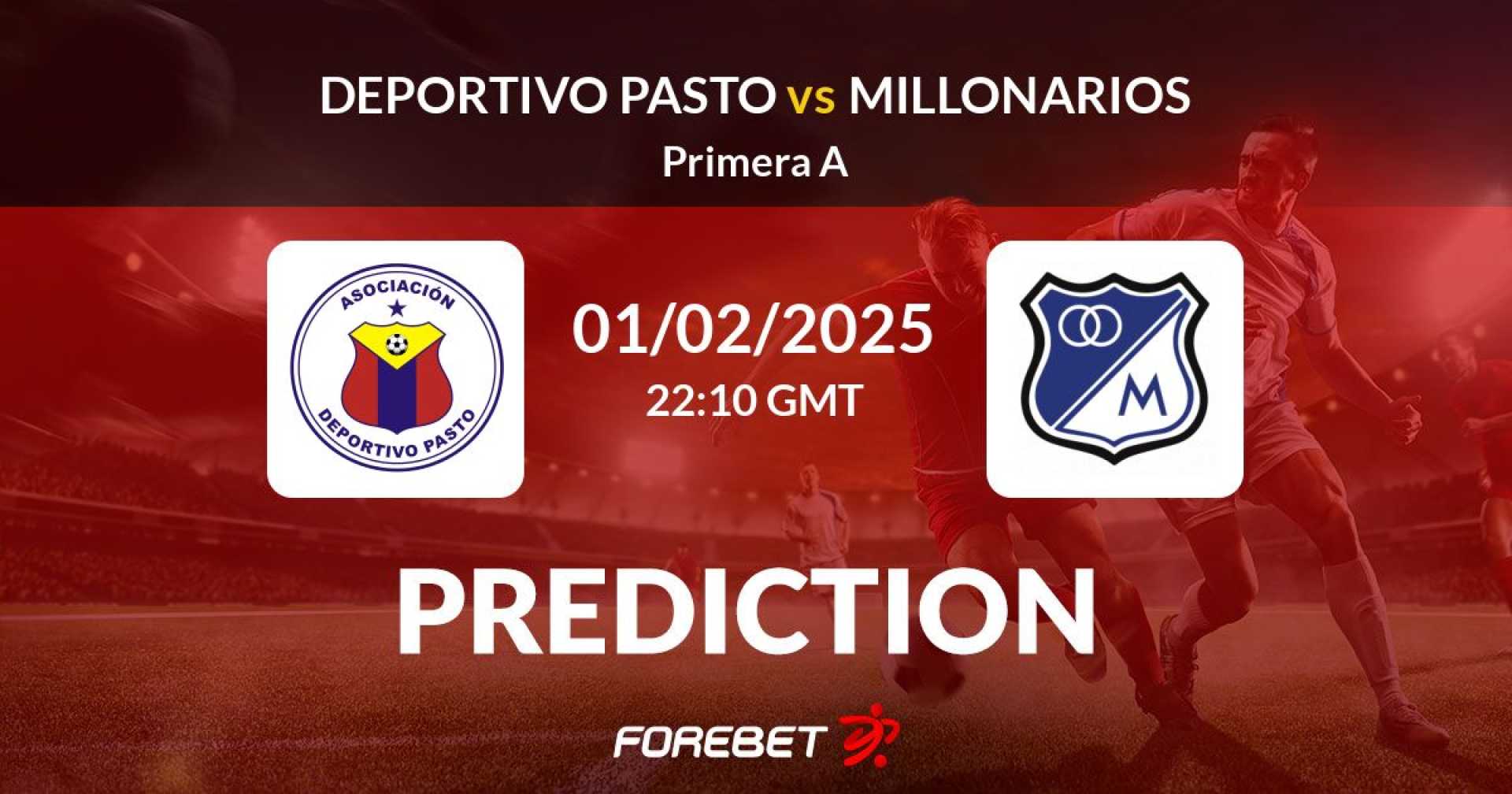 Millonarios Vs Deportivo Pasto Soccer Match 2025