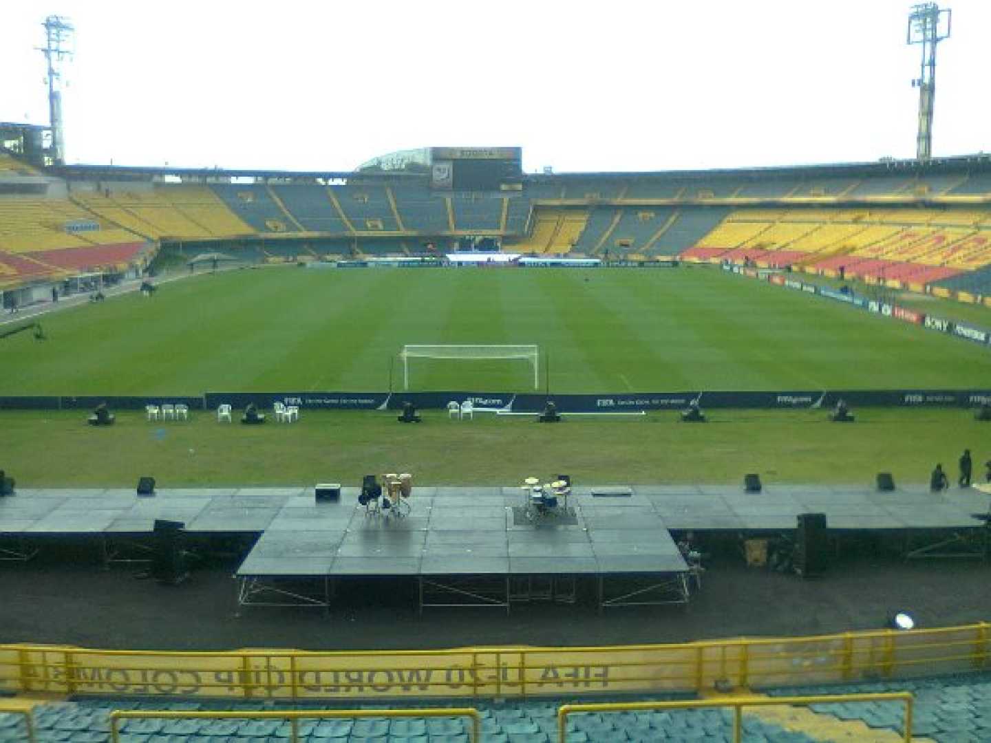 Millonarios Vs La Equidad At El Campín Stadium In Bogotá