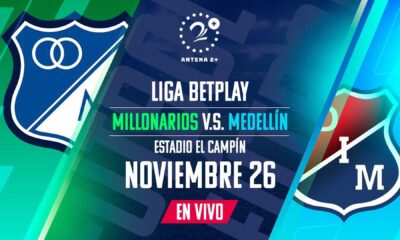 Millonarios Vs Medellín Liga Betplay El Campín