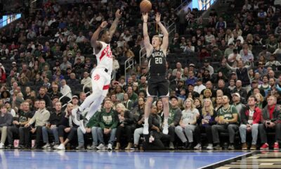 Milwaukee Bucks Game Action Player Shooting