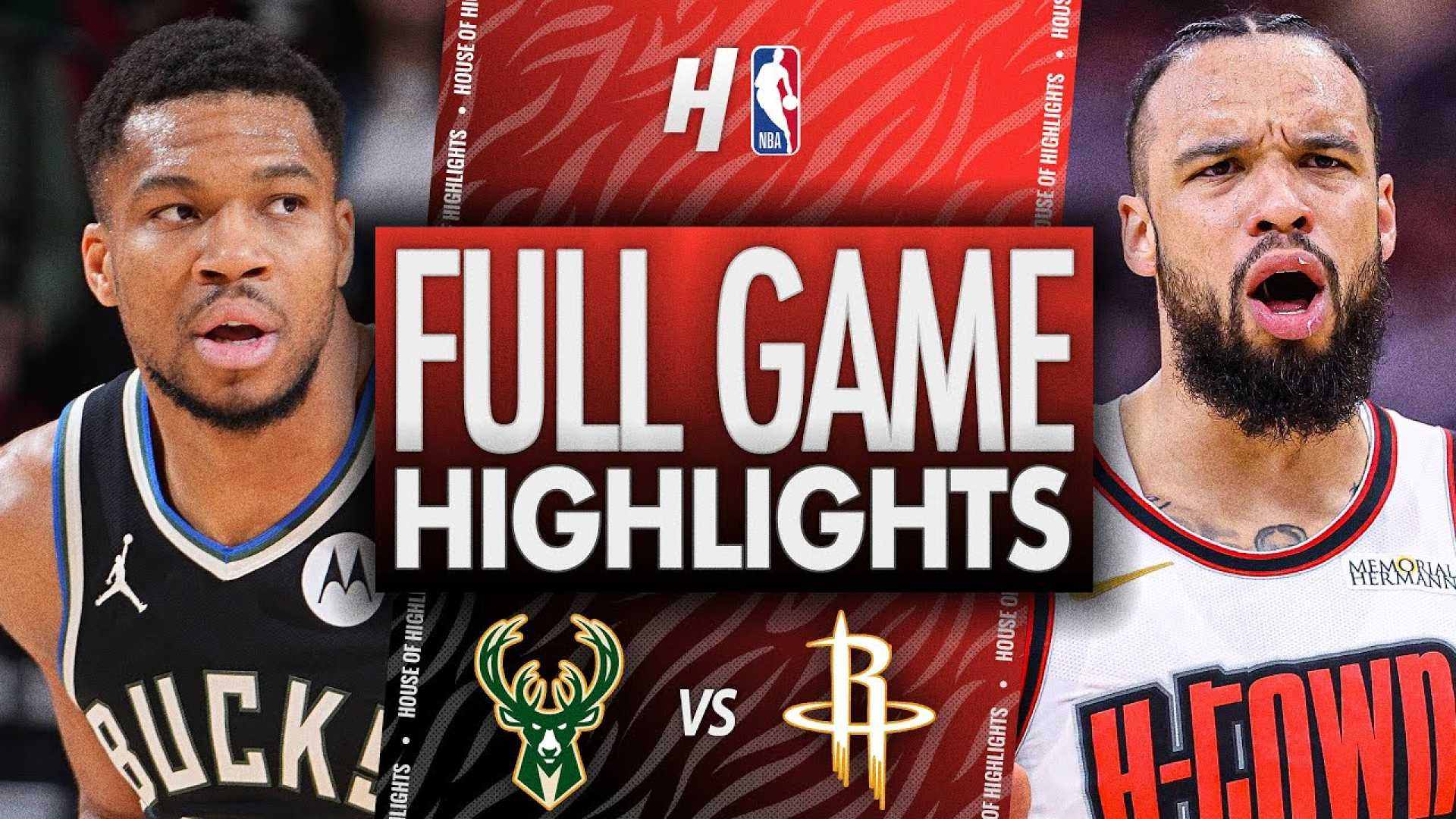 Milwaukee Bucks Vs Houston Rockets Basketball Game