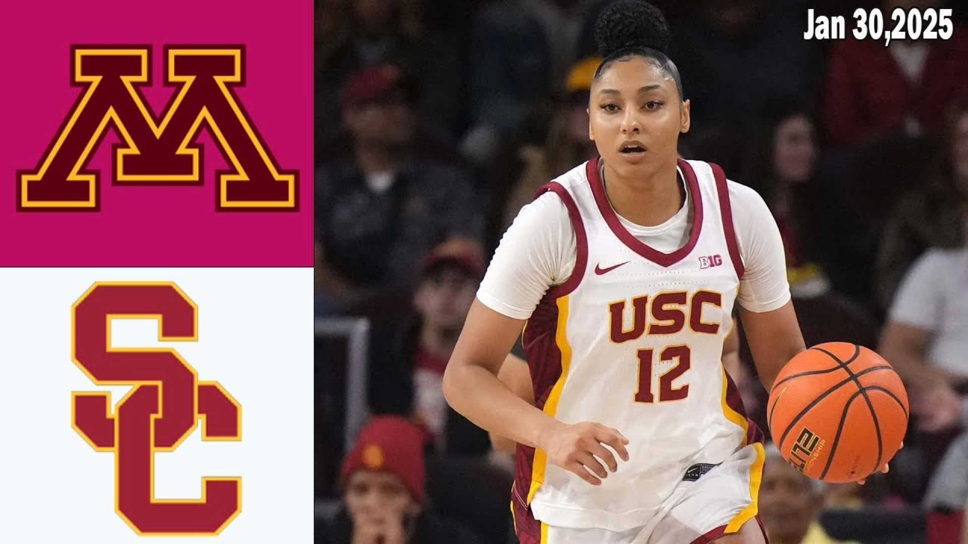 Minnesota Gophers Women's Basketball Vs Usc 2025