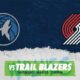 Minnesota Timberwolves Vs Portland Trail Blazers Game At Target Center