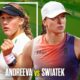 Mirra Andreeva Iga Swiatek Wta Dubai Match