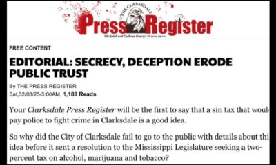 Mississippi Newspaper Editorial Controversy