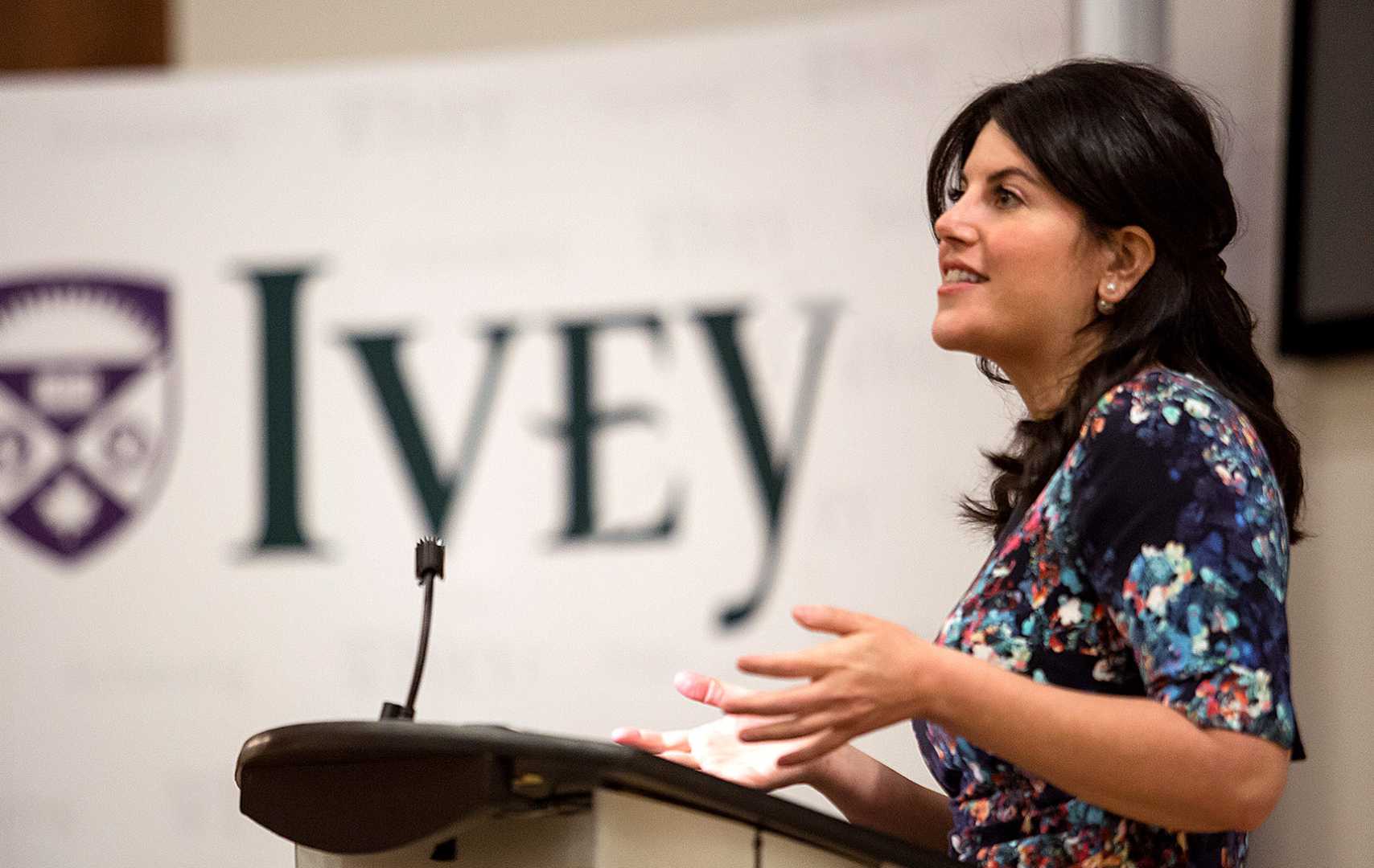 Monica Lewinsky Podcast Launch Event