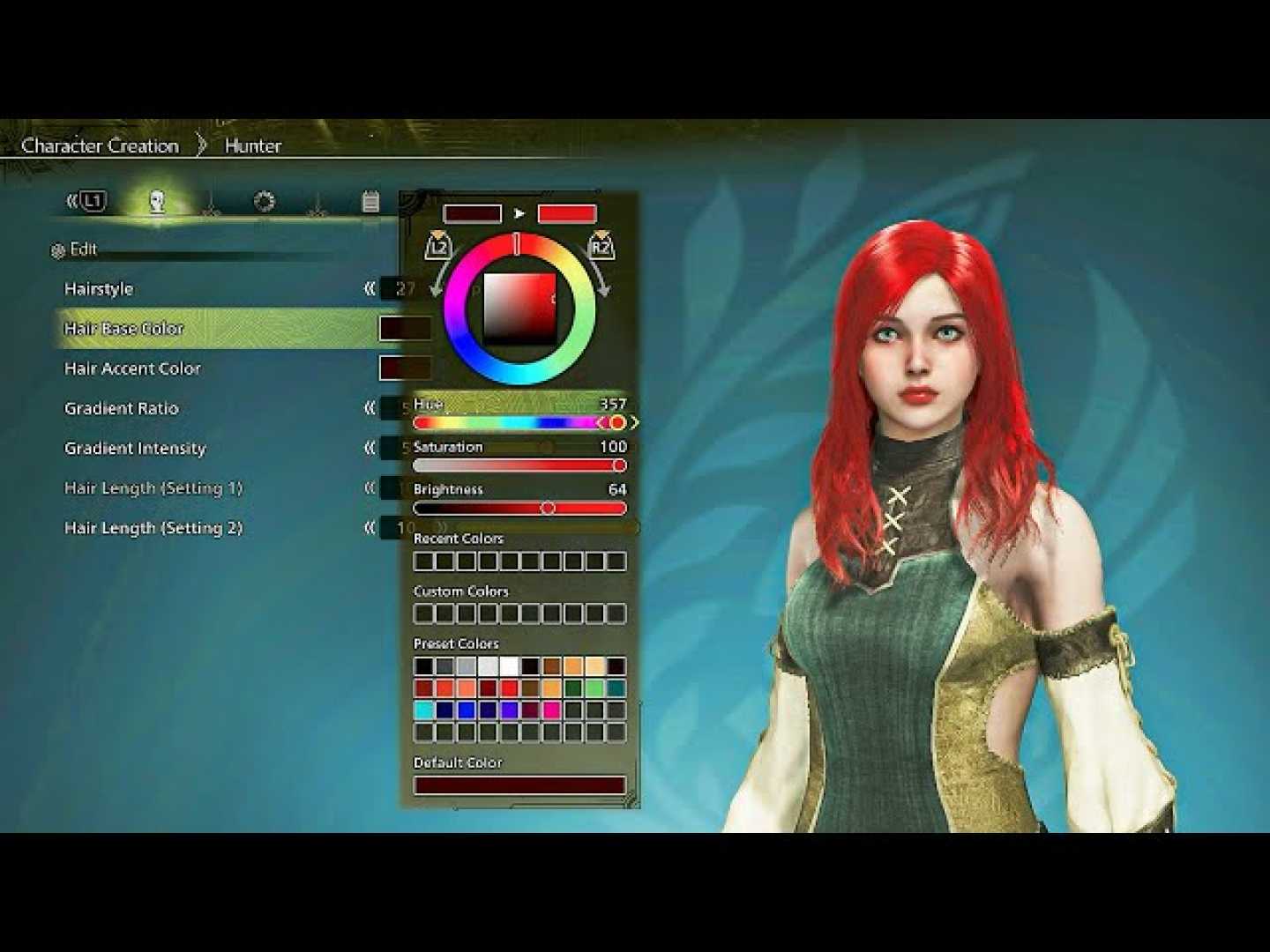 Monster Hunter Wilds Character Creation Screen