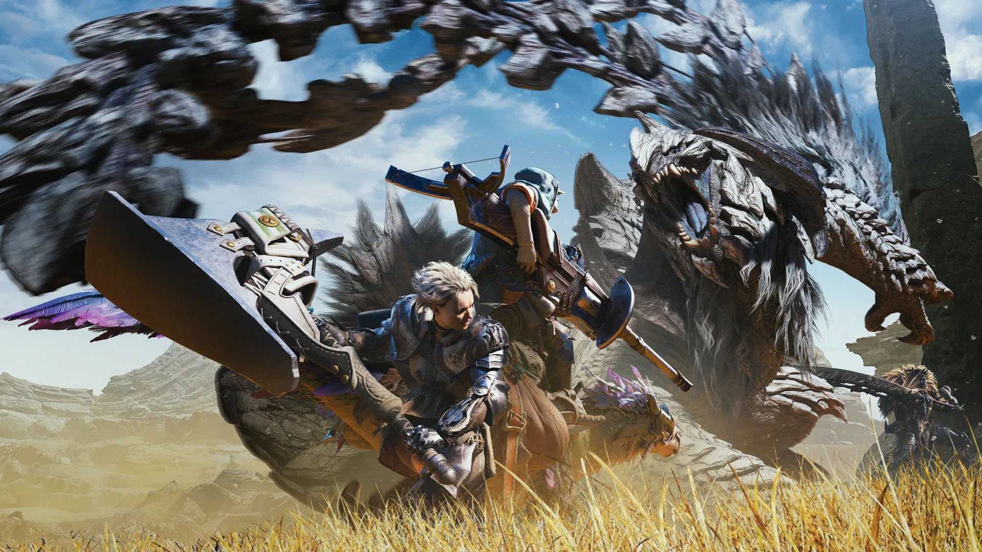 Monster Hunter Wilds Game Art Release