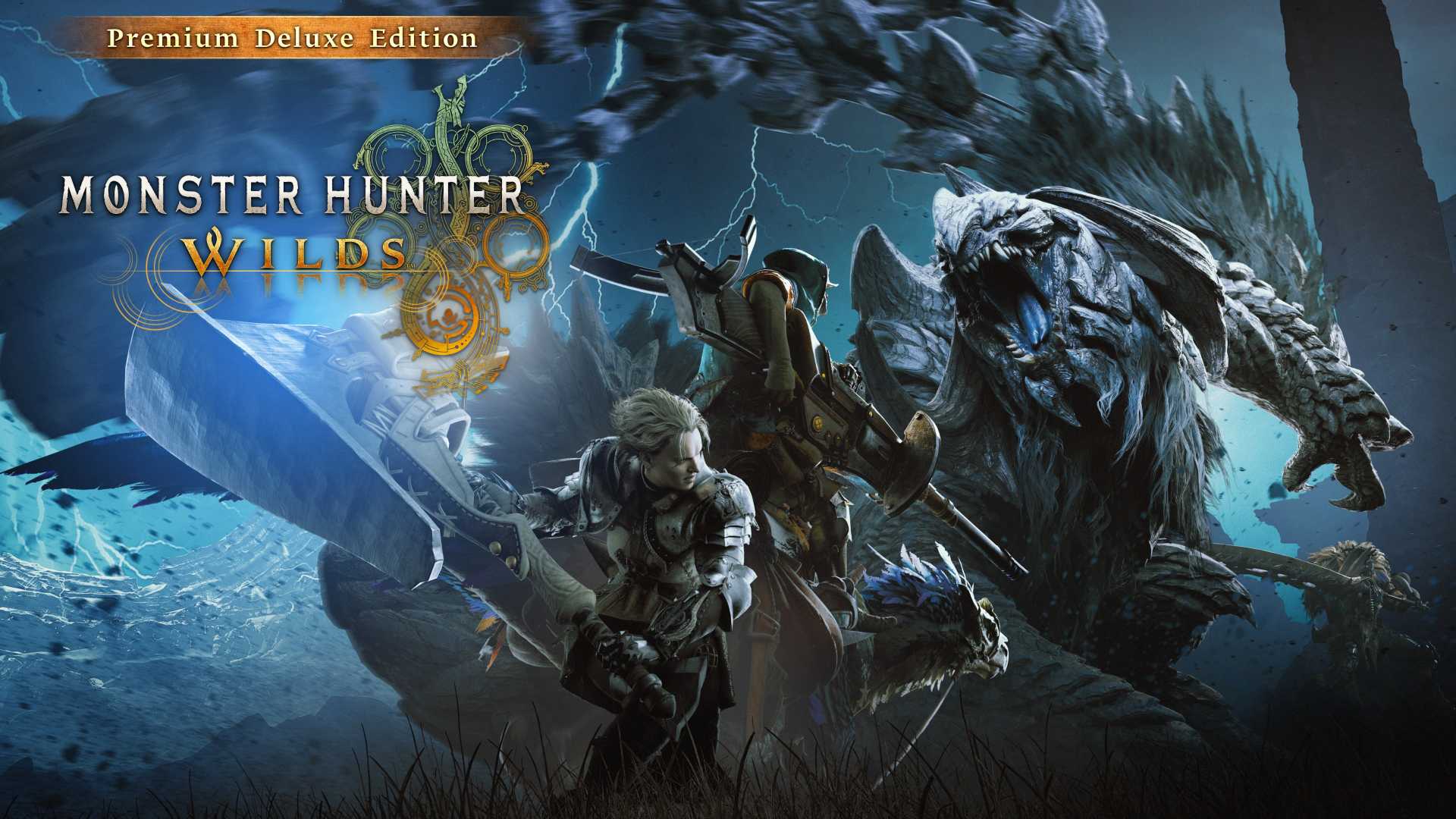 Monster Hunter Wilds Game Cover Art