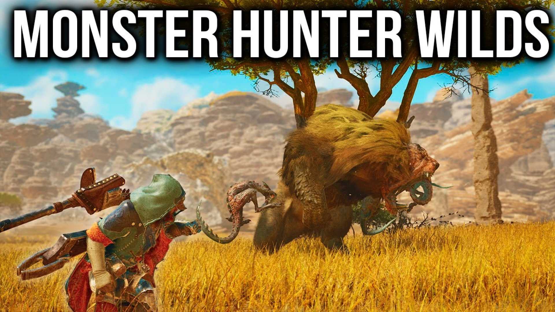 Monster Hunter Wilds Gameplay Characters Monsters