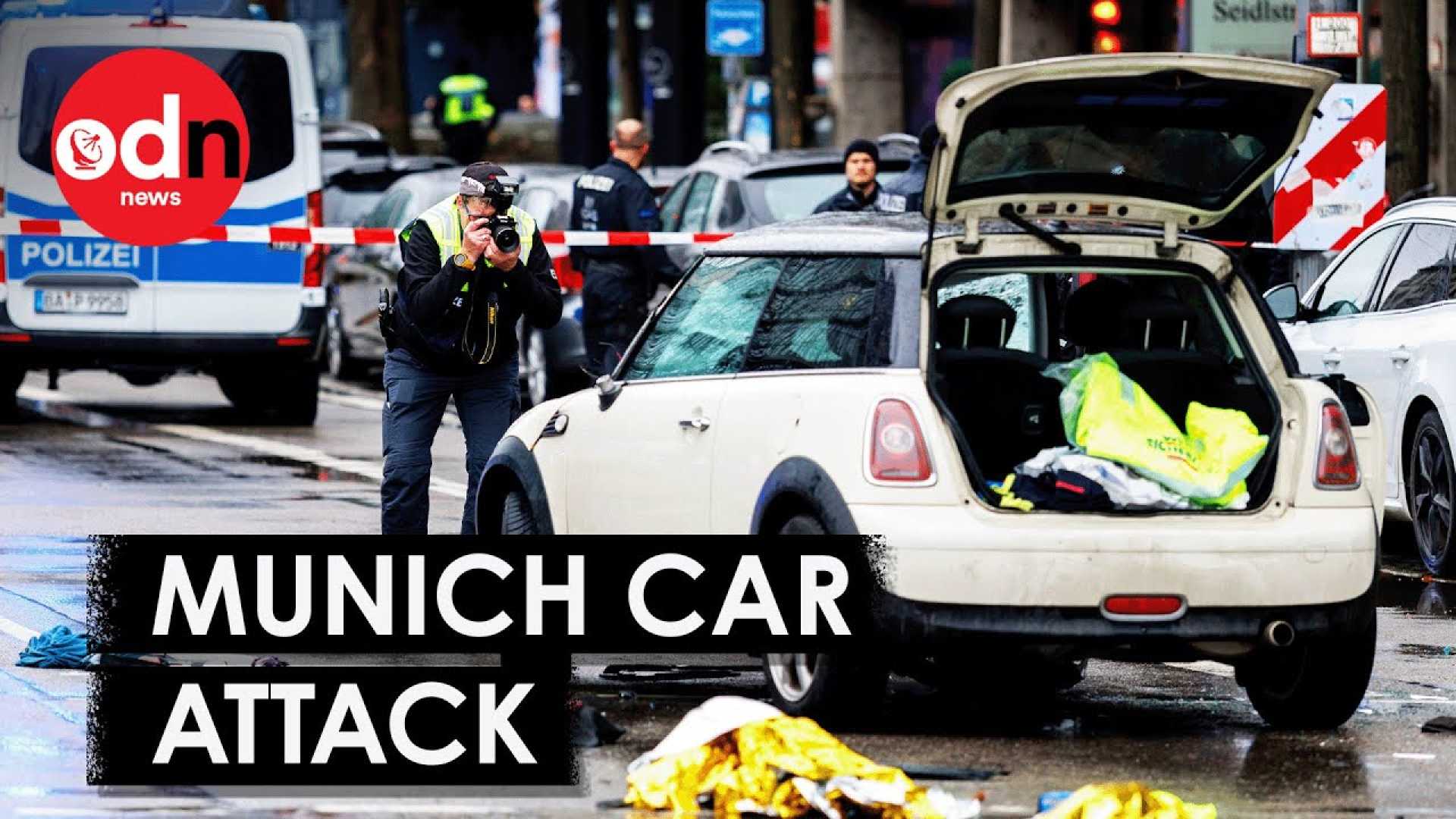 Munich Demonstration Car Attack Aftermath