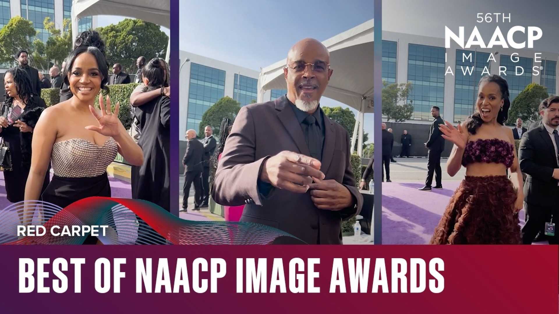 Naacp Image Awards Red Carpet Preparations