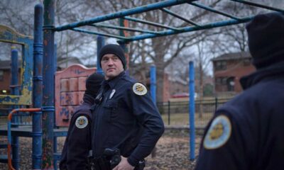 Nashville Police Officers On Patrol