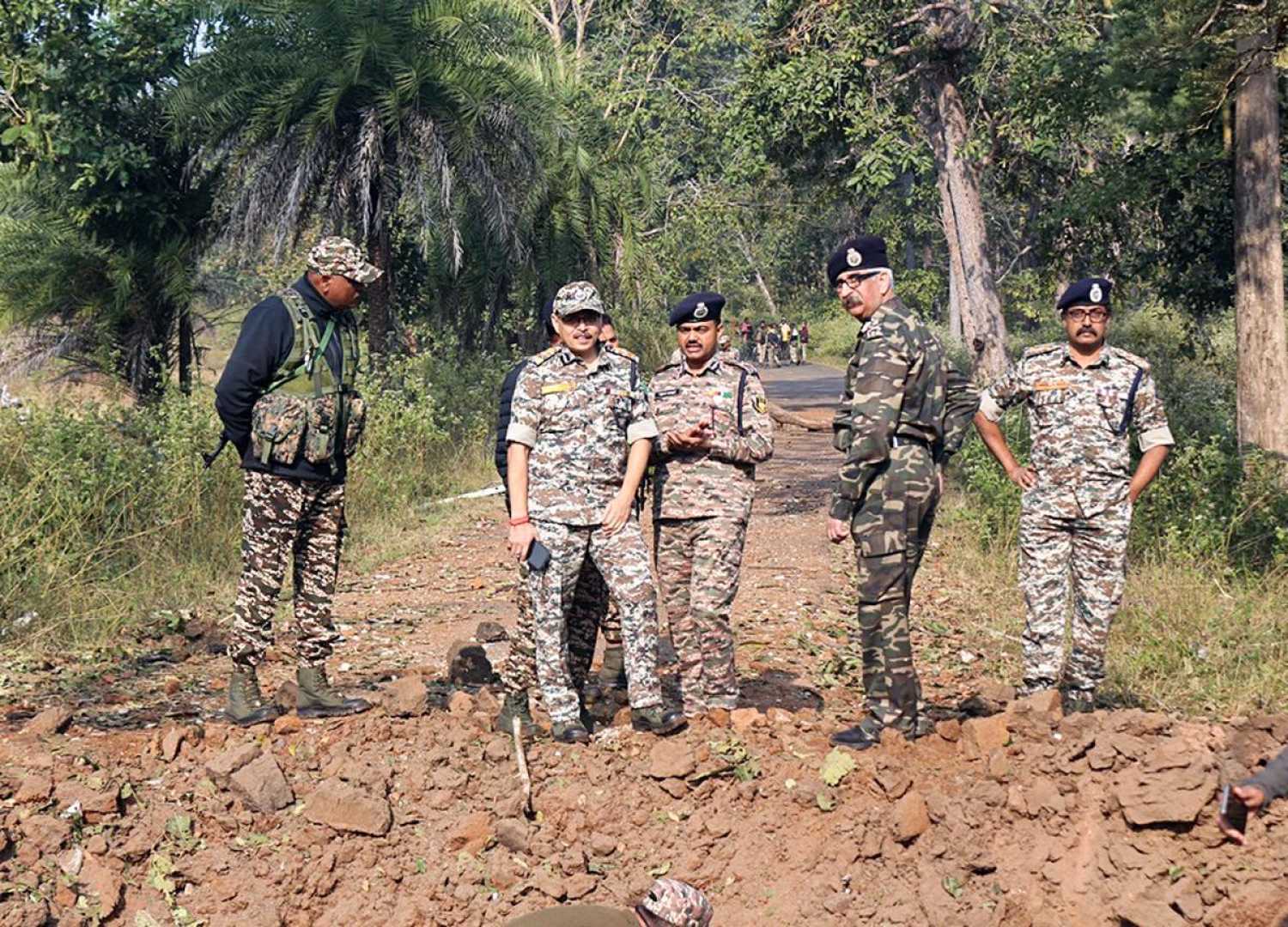 Naxal Attack Crpf Chhattisgarh February 2025