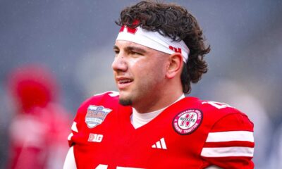 Nebraska Cornhuskers Football Quarterback Dylan Raiola