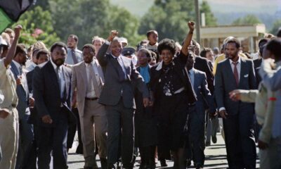 Nelson Mandela Release Victor Verster Prison February 1990