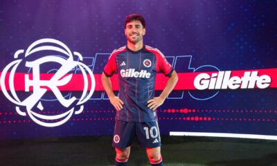 New England Revolution Jersey Sponsor Gillette