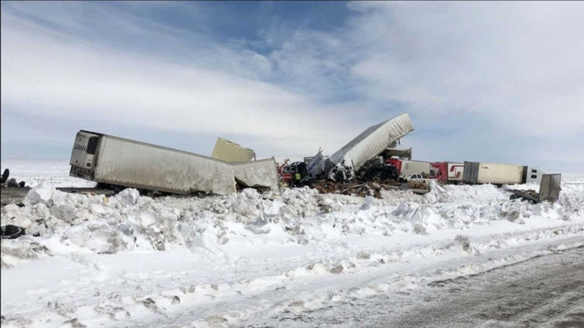 New York City Winter Storm Traffic Chaos