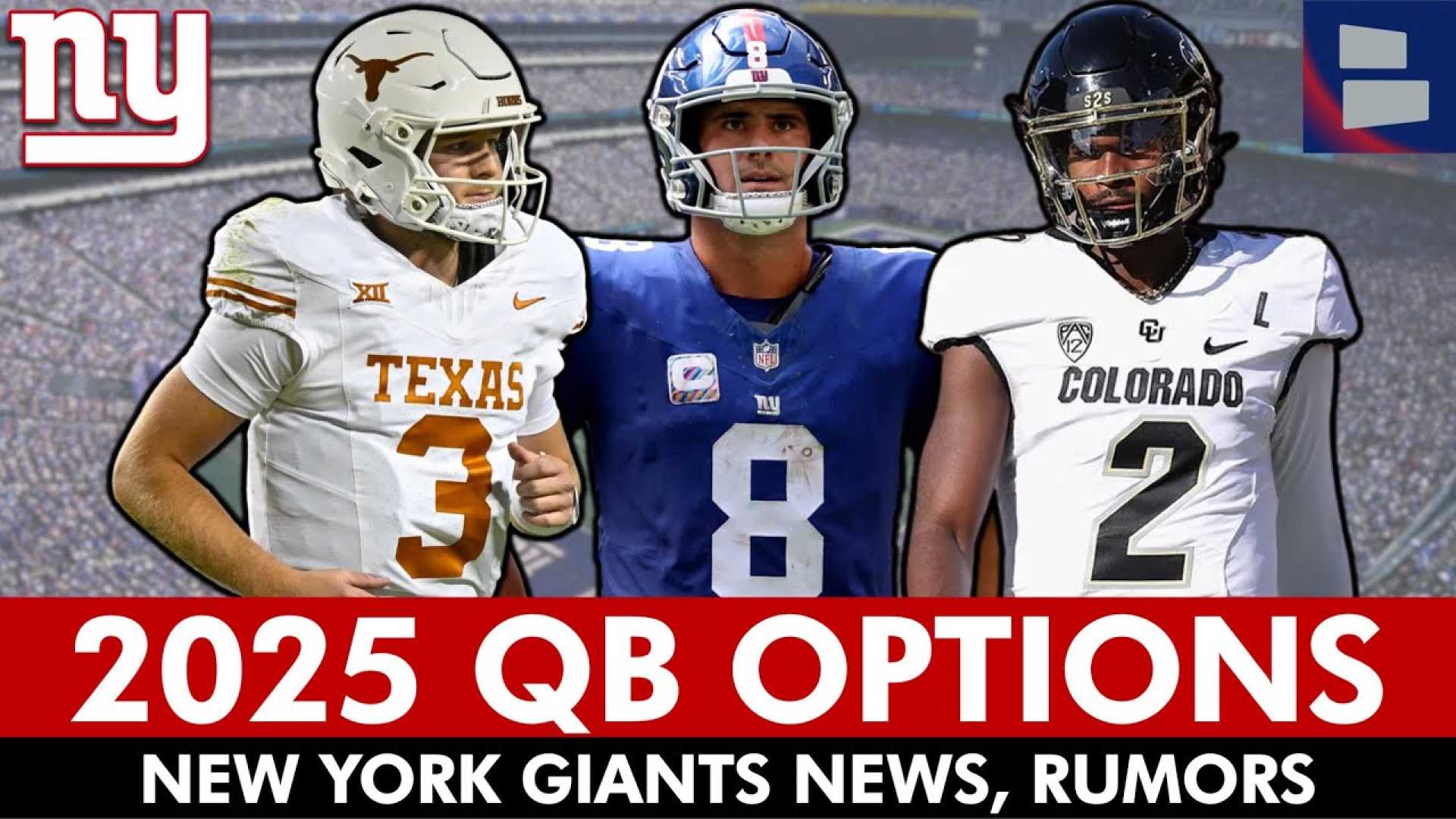 New York Giants Quarterback Options 2025