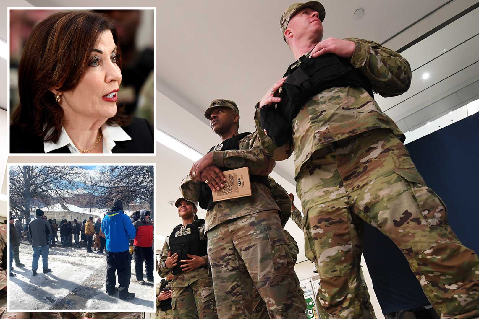 New York Governor Kathy Hochul National Guard Prisons