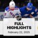 New York Rangers Vs Buffalo Sabres Game Highlights