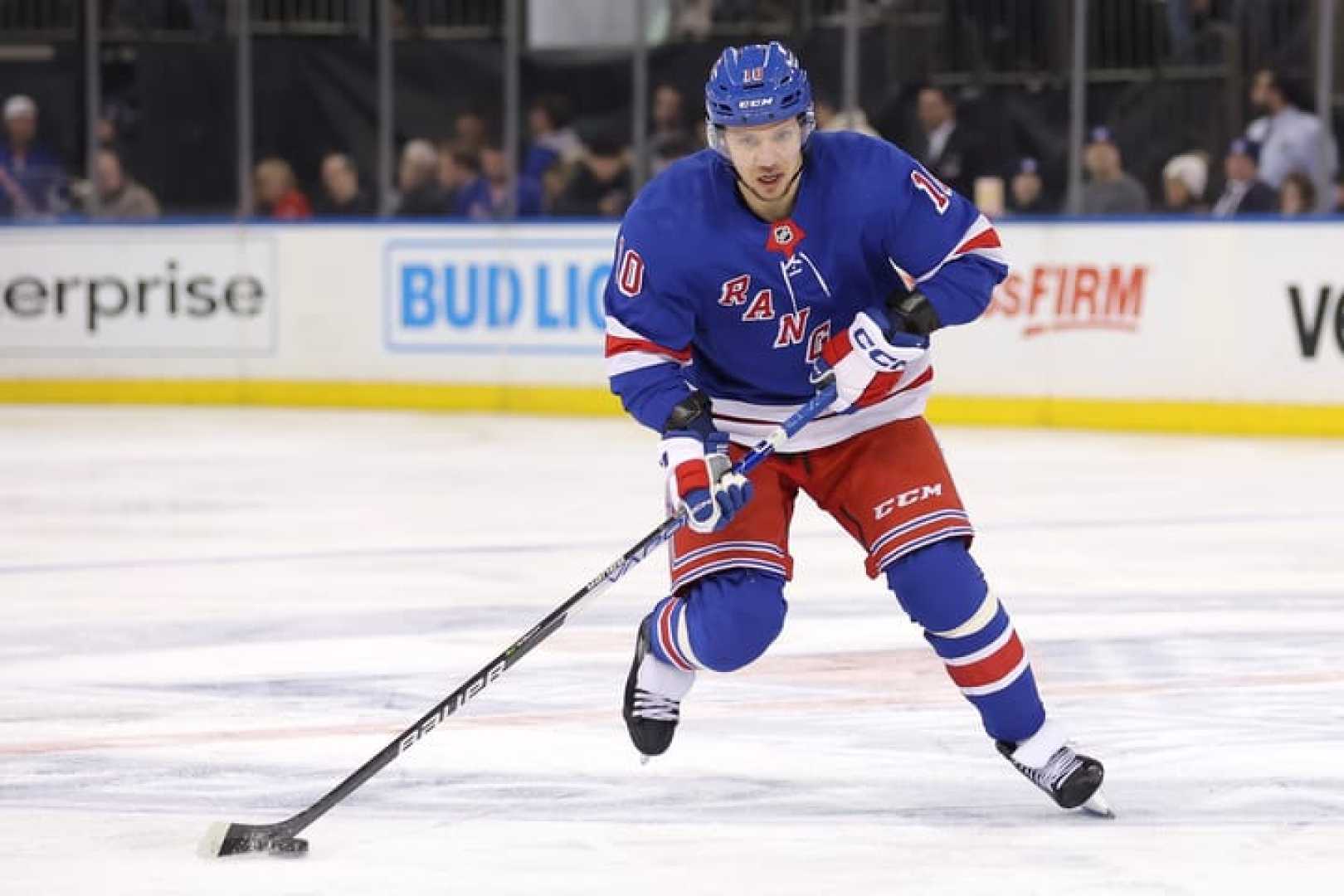 New York Rangers Vs Columbus Blue Jackets Game Action