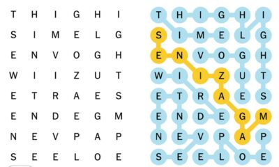 New York Times Strands Word Game Puzzle