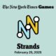 New York Times Strands Word Puzzle Chocolate Theme