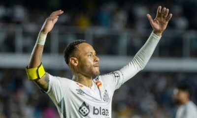 Neymar Olympic Goal Santos February 2025