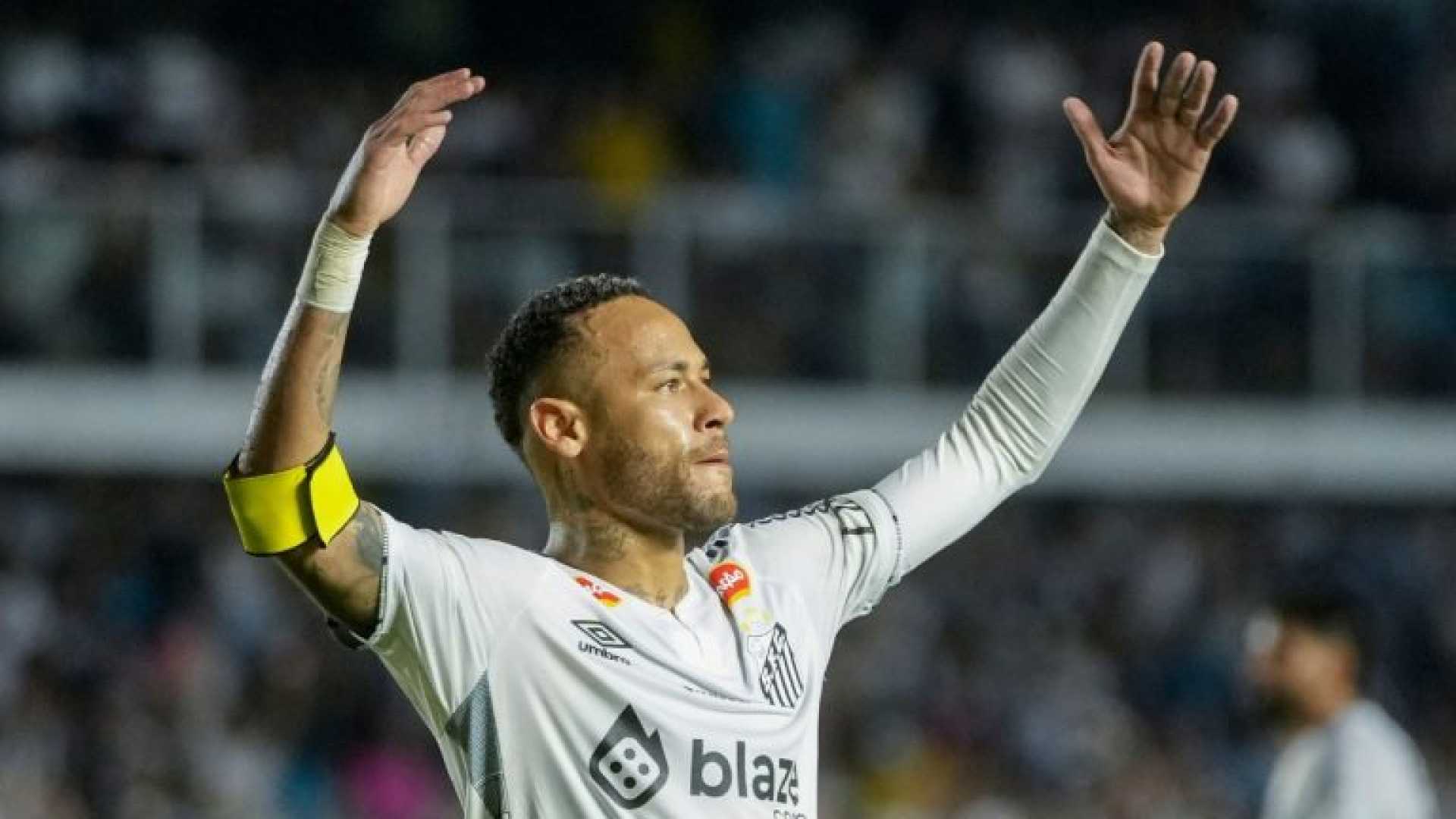 Neymar Olympic Goal Santos February 2025