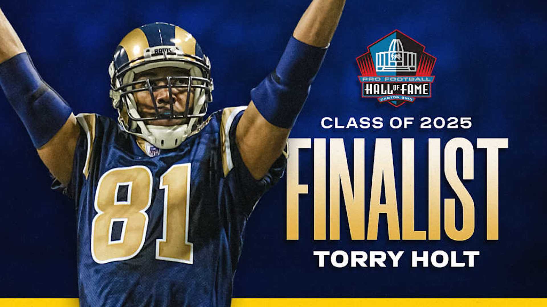 Nfl Hall Of Fame Finalists Torry Holt, Fred Taylor