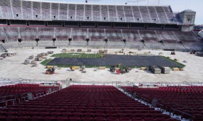 Nhl Stadium Series Ohio Stadium Preparations