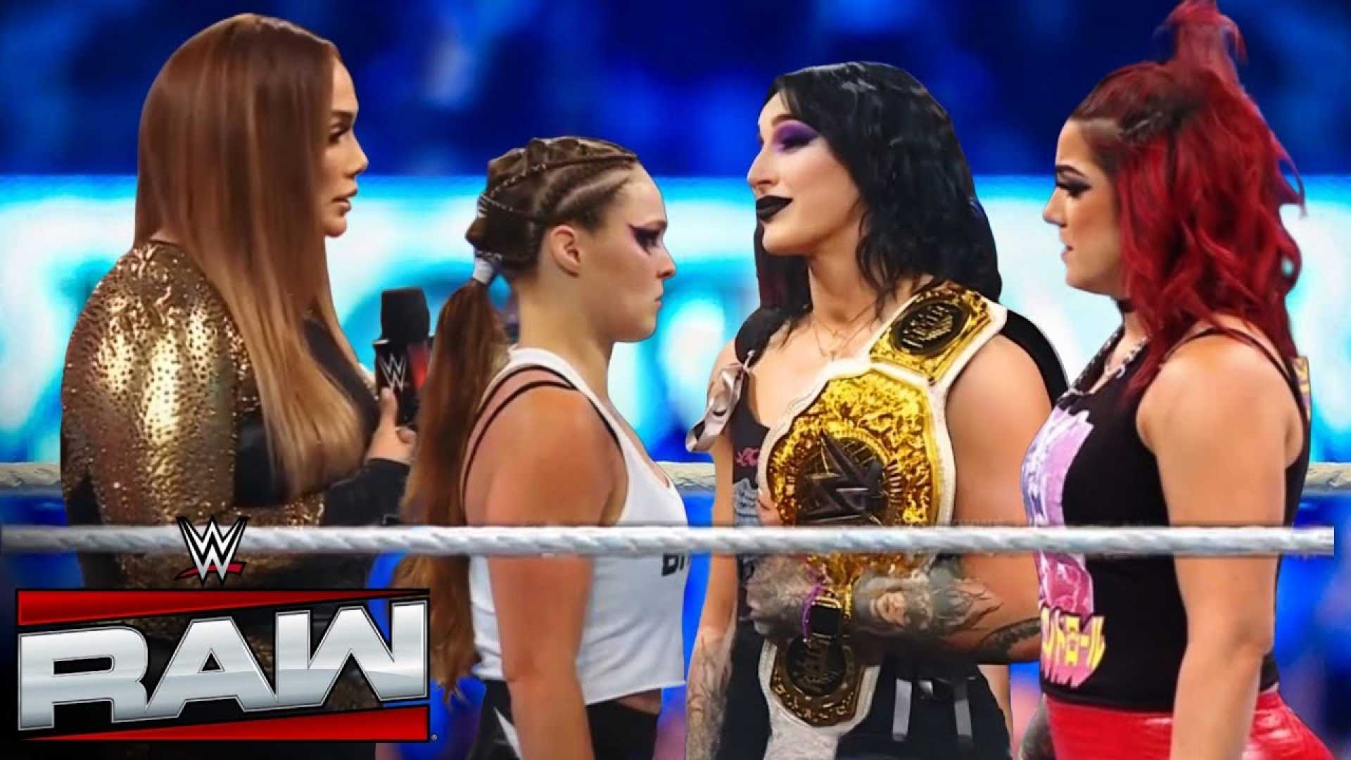 Nia Jax And Bayley Wwe Royal Rumble 2025