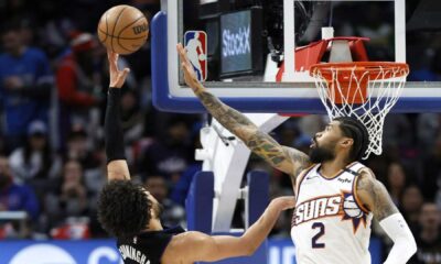 Nick Richards Phoenix Suns Game Action