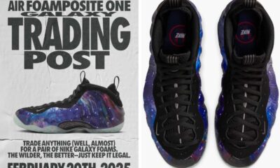 Nike Galaxy Foamposite Sneakers Trading Event