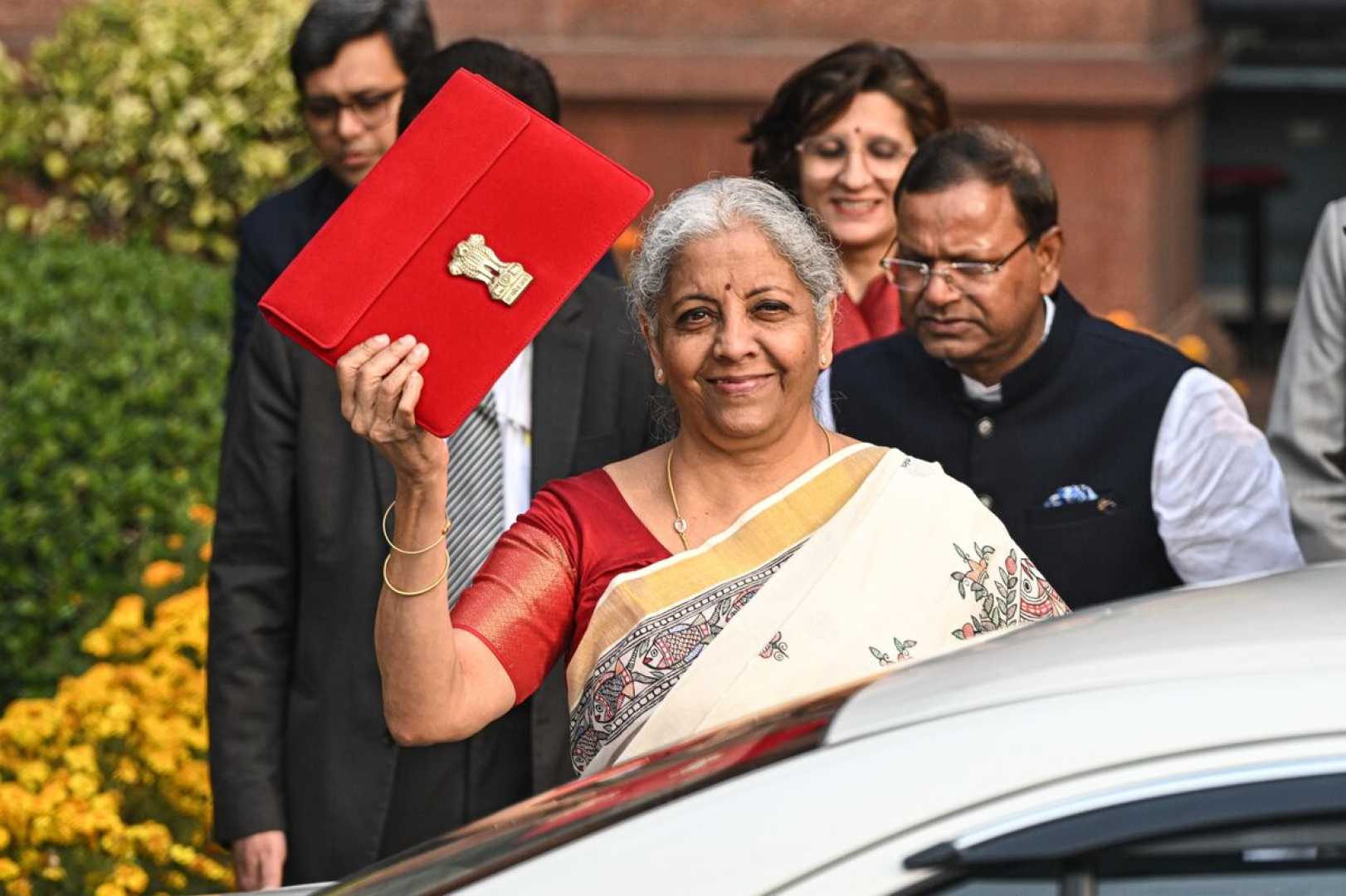 Nirmala Sitharaman Presenting Budget 2025 In India