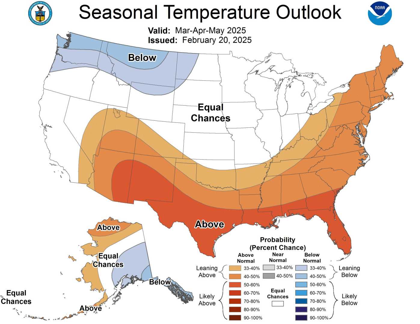 Noaa Spring Weather Outlook 2025