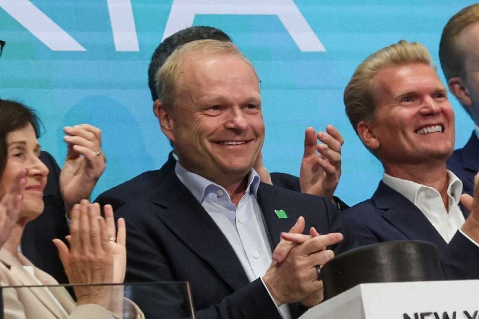 Nokia Ceo Pekka Lundmark And Justin Hotard