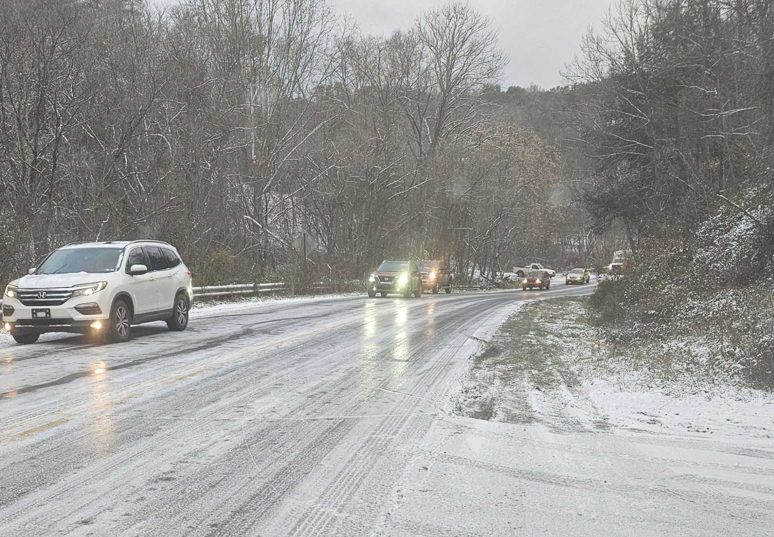 North Carolina School Closures Icy Roads Impact