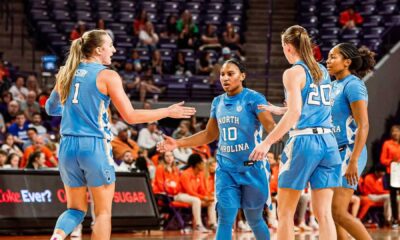 North Carolina Women's Basketball Team In Action