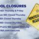 North Texas Schools Winter Weather Closures