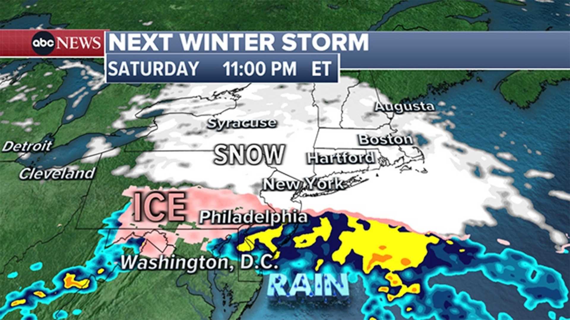 Northeast Winter Storm Forecast February 2025