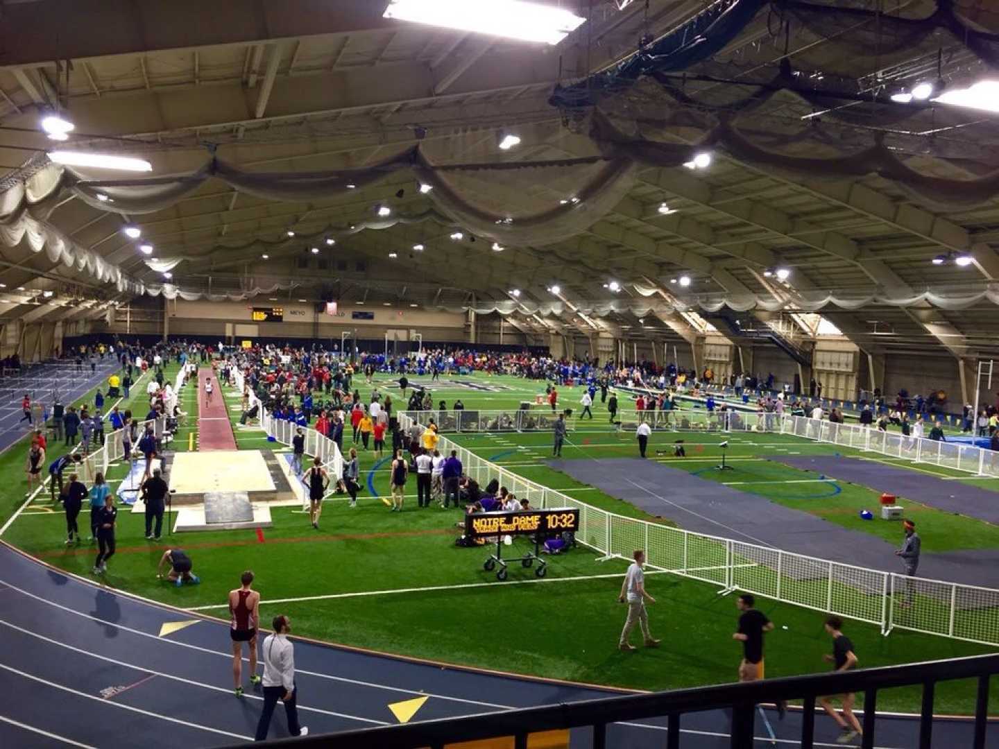 Notre Dame Lacrosse Game Loftus Sports Center