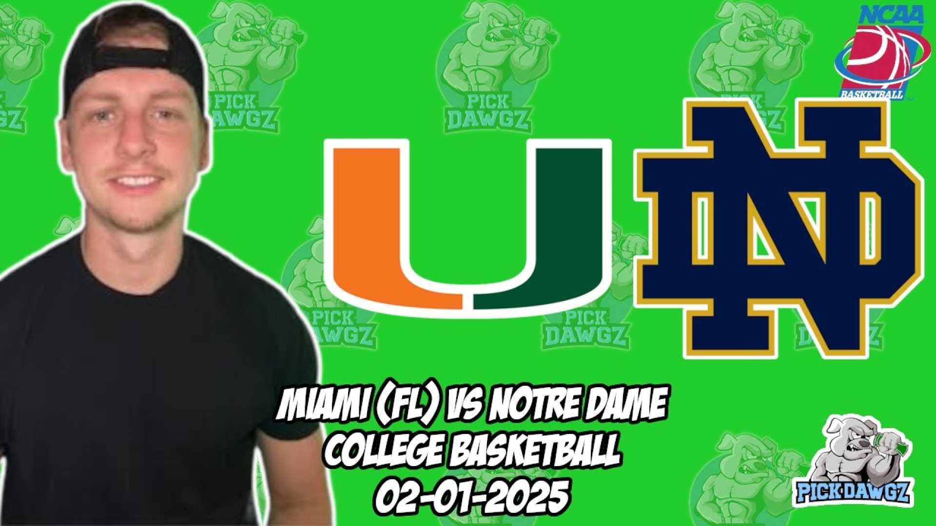 Notre Dame Vs Miami Basketball Game 2025