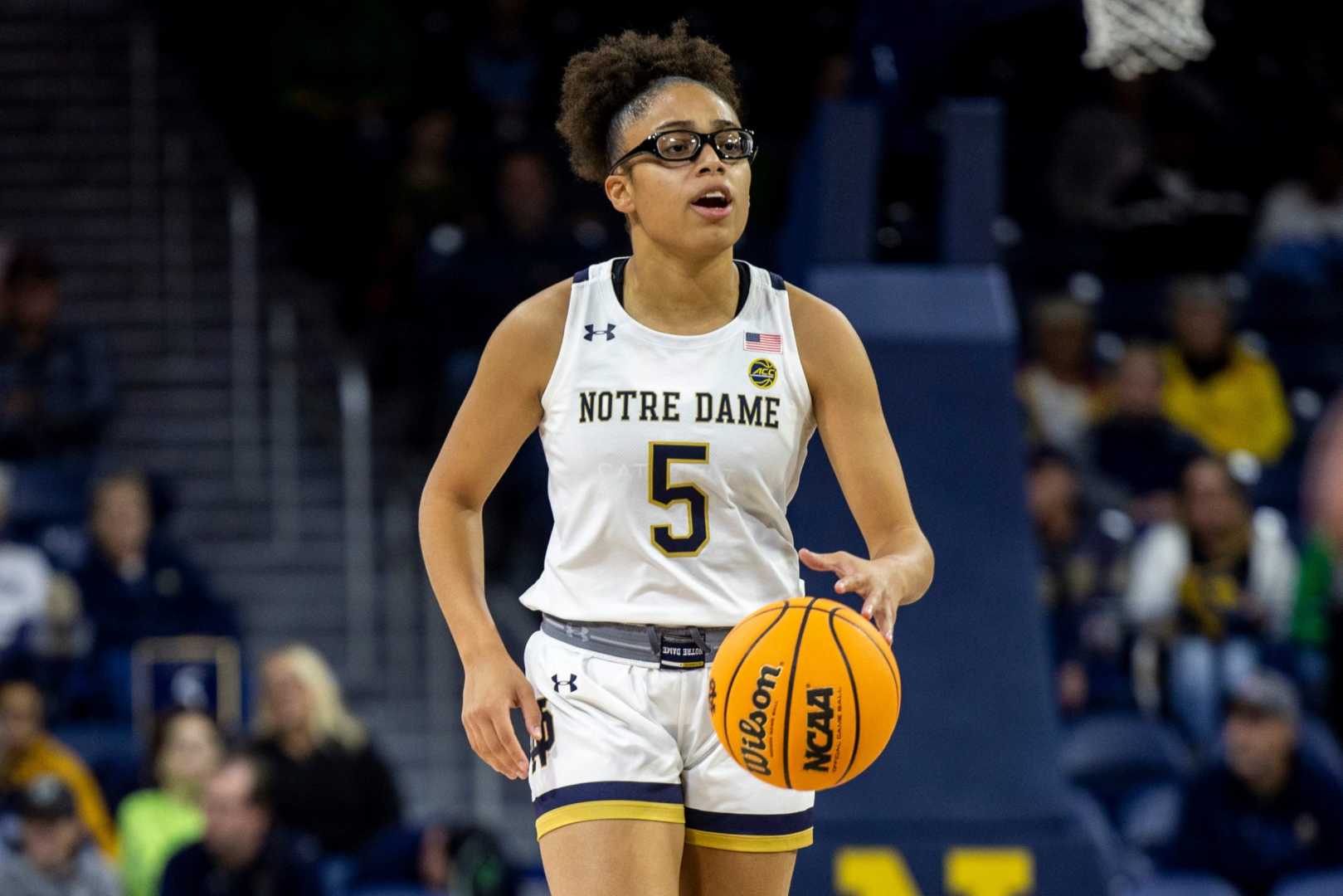 Notre Dame Women's Basketball Game Action