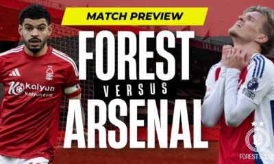 Nottingham Forest Vs Arsenal Football Match