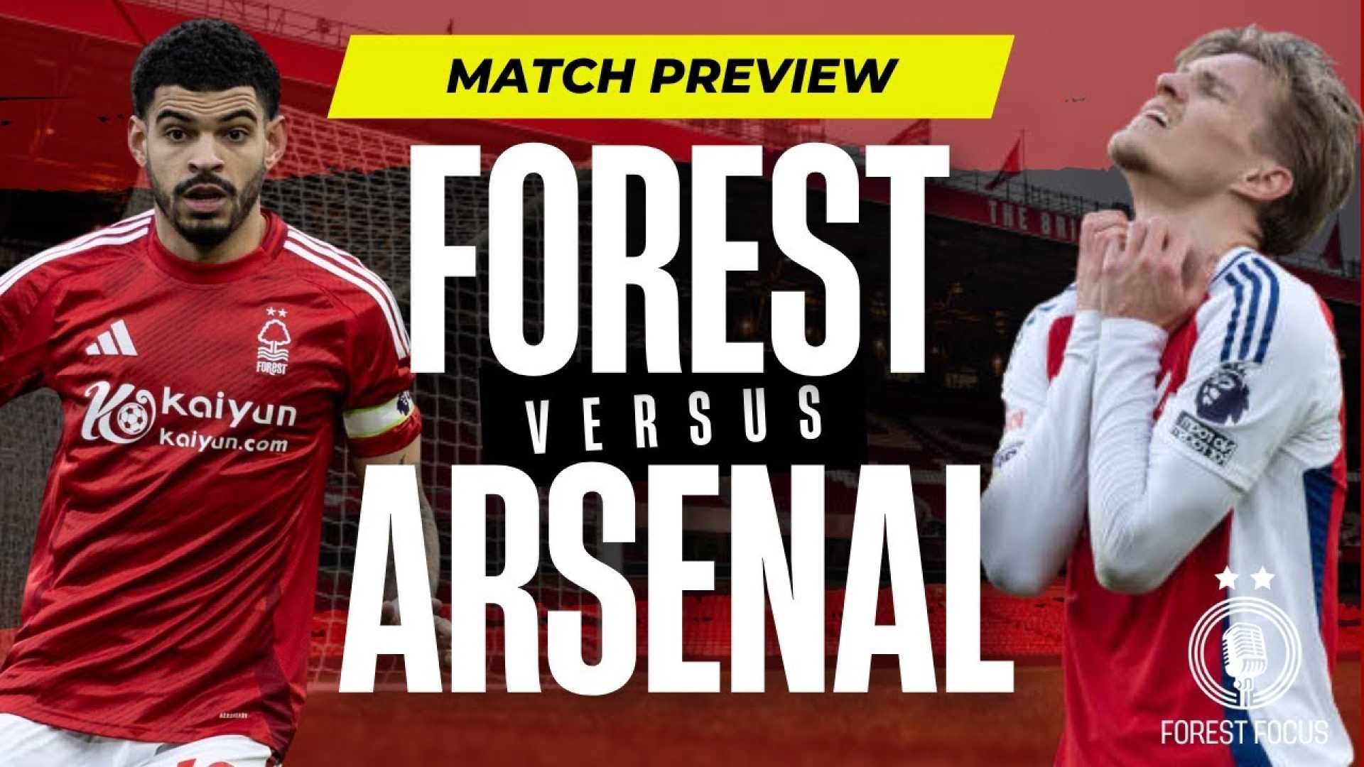 Nottingham Forest Vs Arsenal Football Match