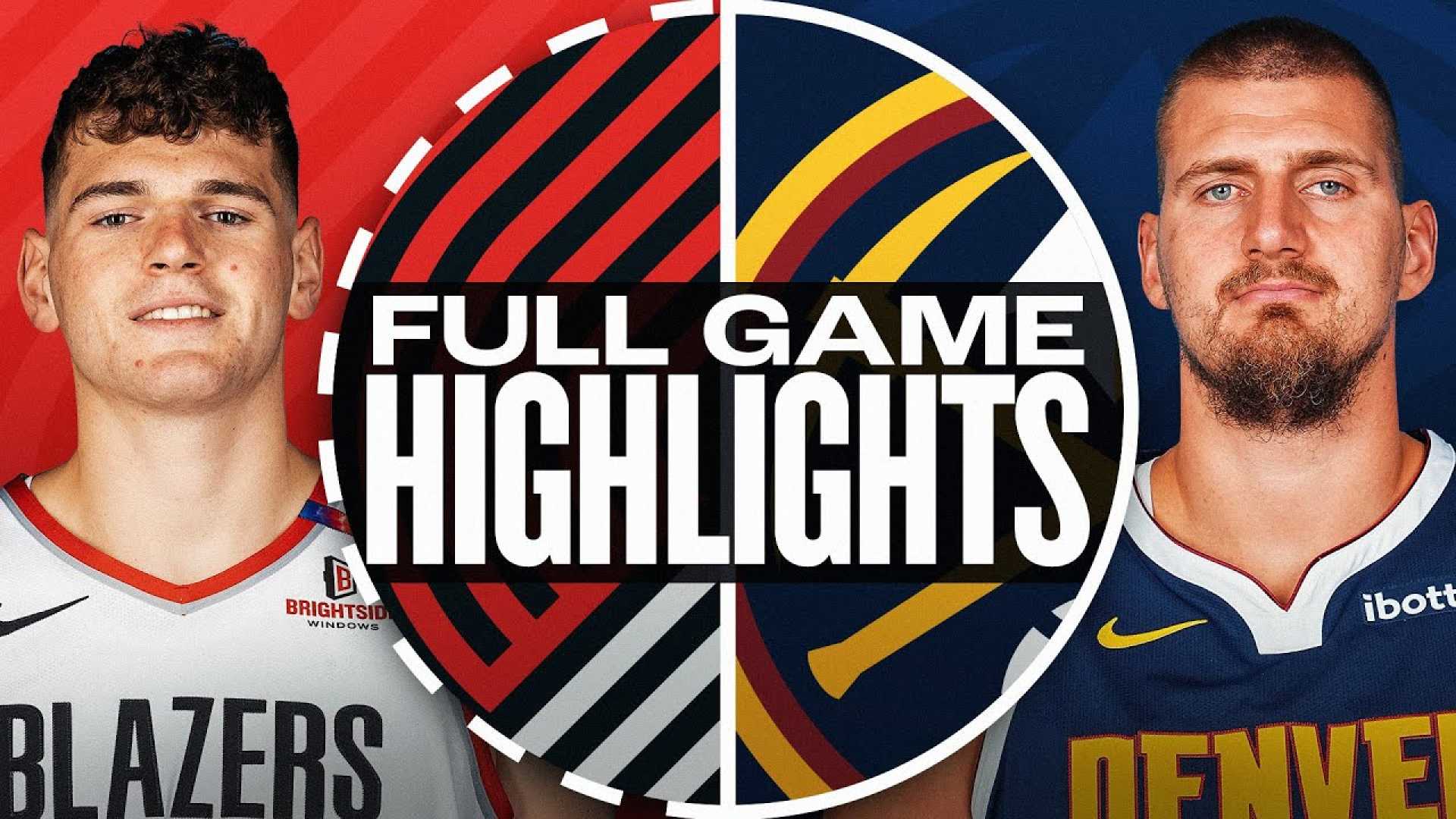 Nuggets Blazers Game Highlights February 2025