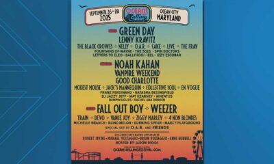 Oceans Calling Festival Ocean City Maryland 2025 Lineup