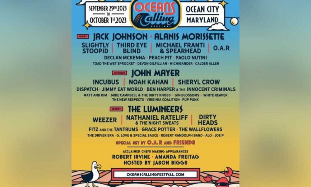 Oceans Calling Festival Set to Attract Thousands in Ocean City Times News Global